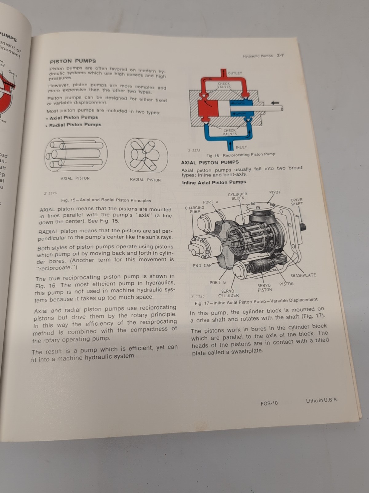 John Deere Fundamentals Of Service FOS Hydraulics Manual 1967 1972 FOS-10