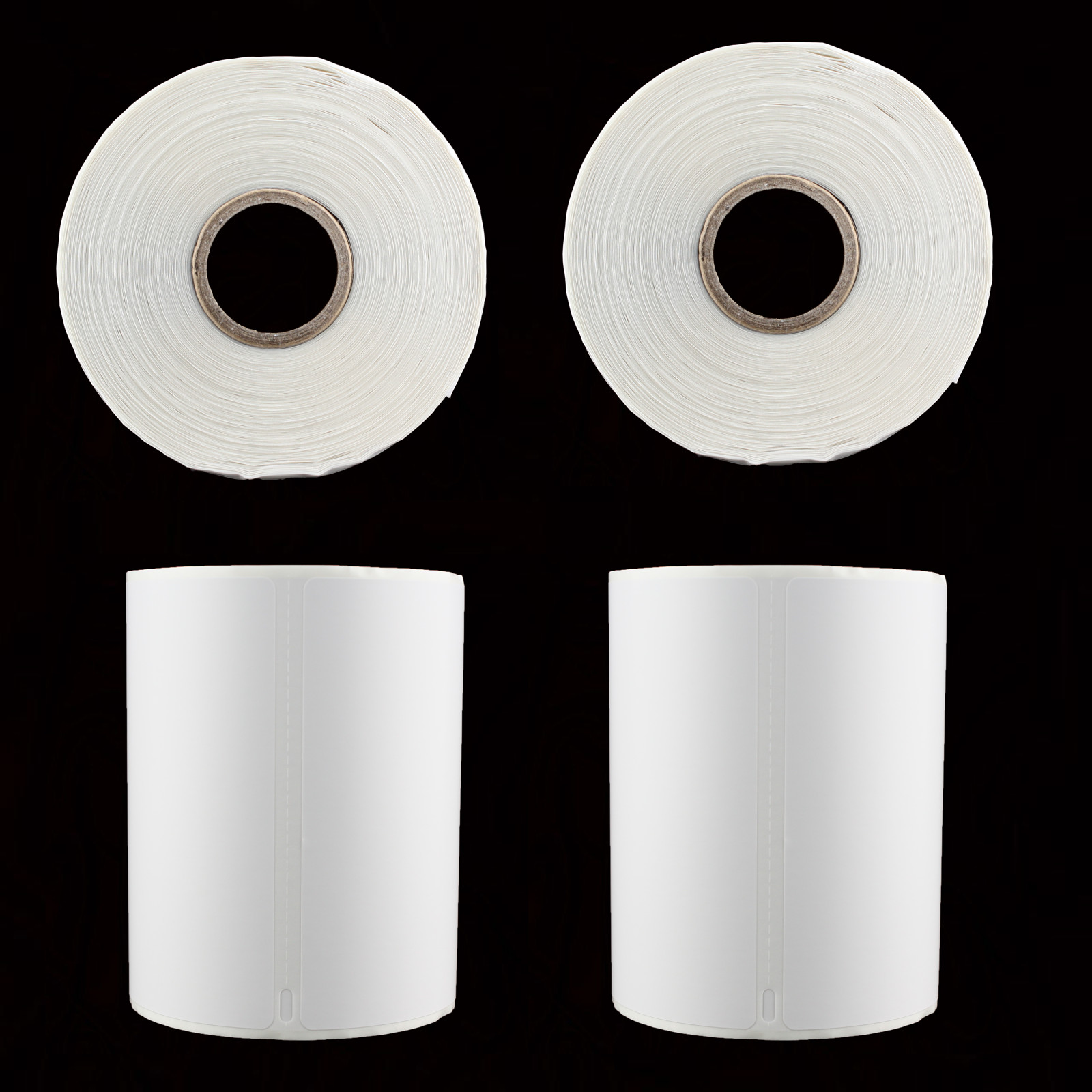 4 Rolls 4”x6” Direct Thermal Shipping Labels 1744907 compatible with DYMO 4XL