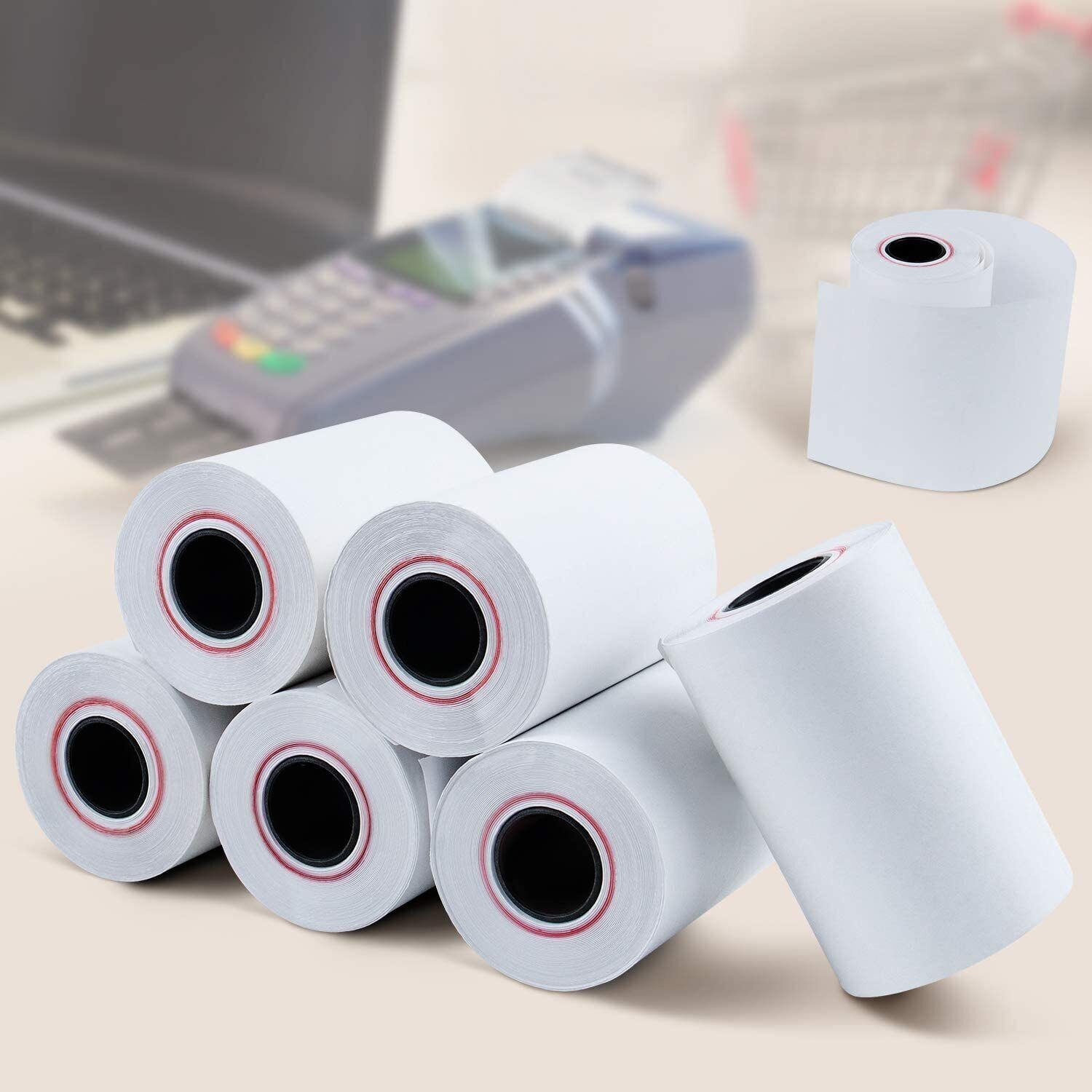 50 Rolls 2 1/4″ x 50′ Cash Register Credit Card Thermal Papers POS Receipt Paper