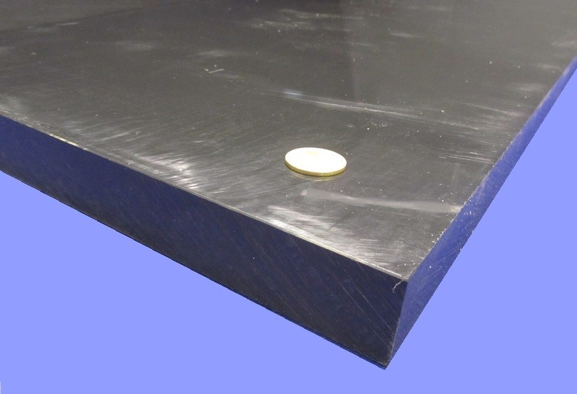 HDPE (Polyethylene) Sheet Black 1.00″ Thick x 24″ Wide x 48″ Long