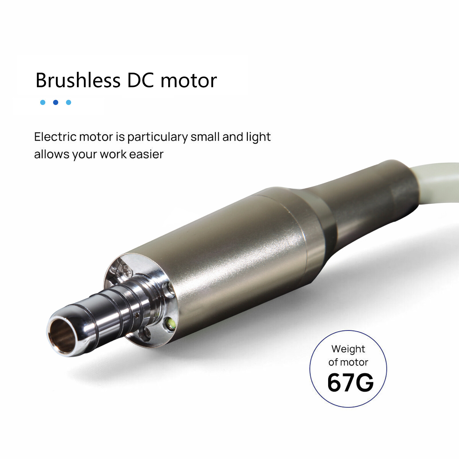 Dental Brushless LED Electric Motor 1:1/1:5/16:1 Handpiece For Lab Practice ty