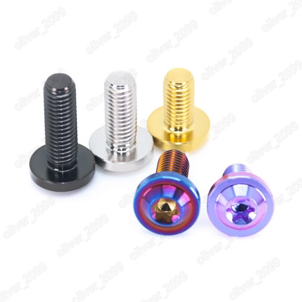 Titanium PVD Color Torx Soket Flying Saucer Head Screws M5 M6 M8 M10