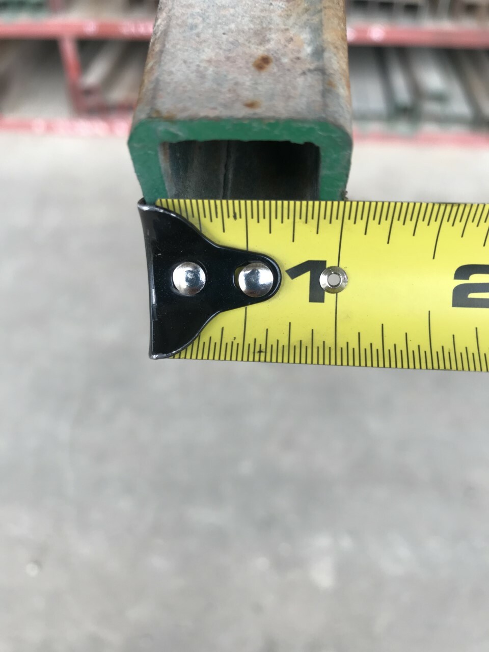 1″ x 1″ x 11 Gauge Hot Rolled Steel Square Tubing x 36″ Long Free Shipping