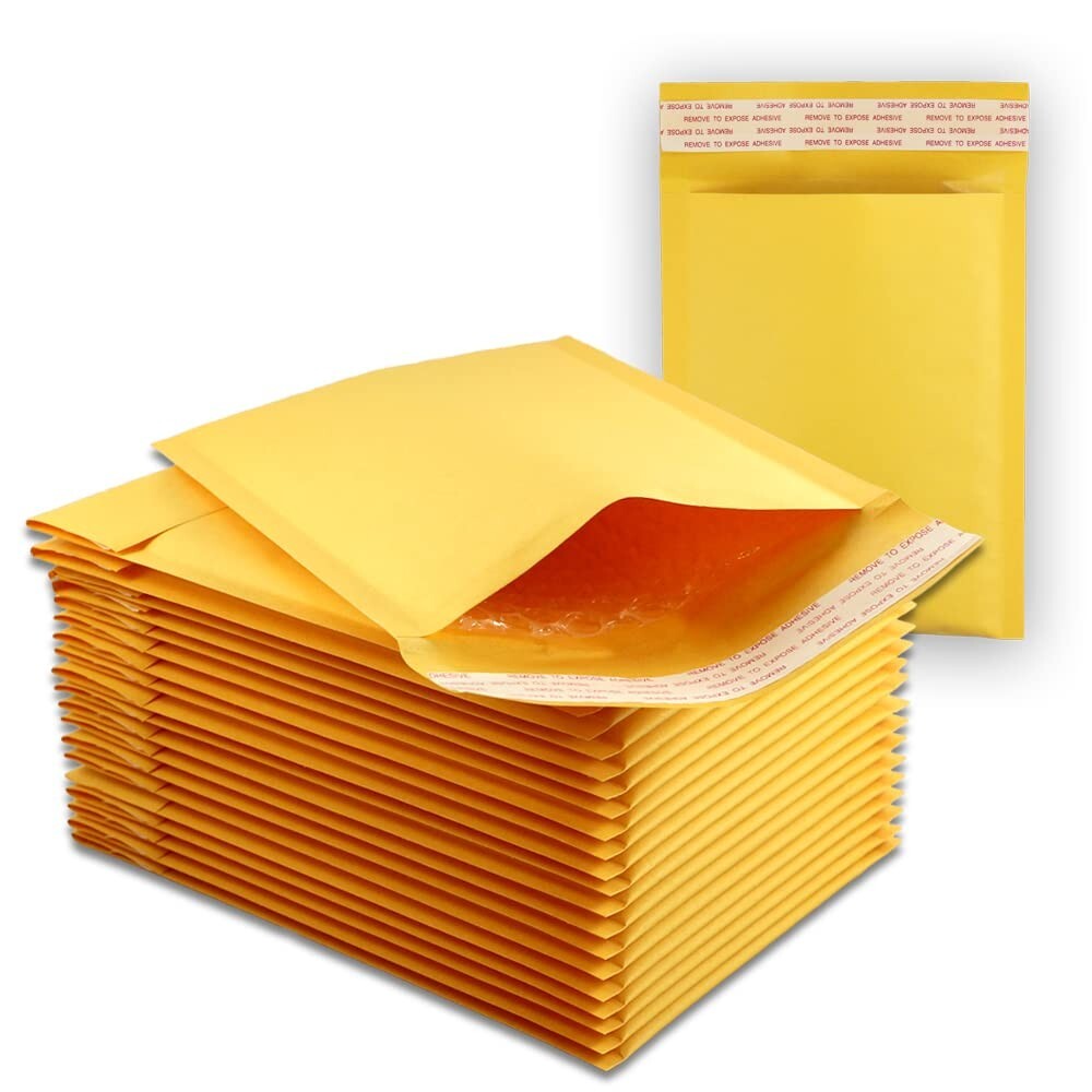 5×7 (18*13cm) Kraft Bubble Mailers Padded Envelope Shipping Bags Seal
