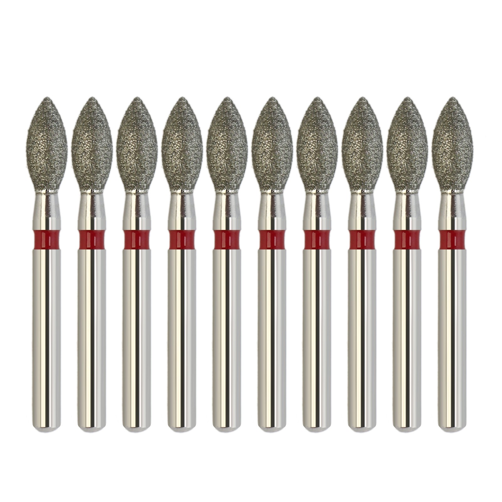 Multi-Use Dental Diamond Burs 368/023F FG Football Fine Grit Bur Friction Grip