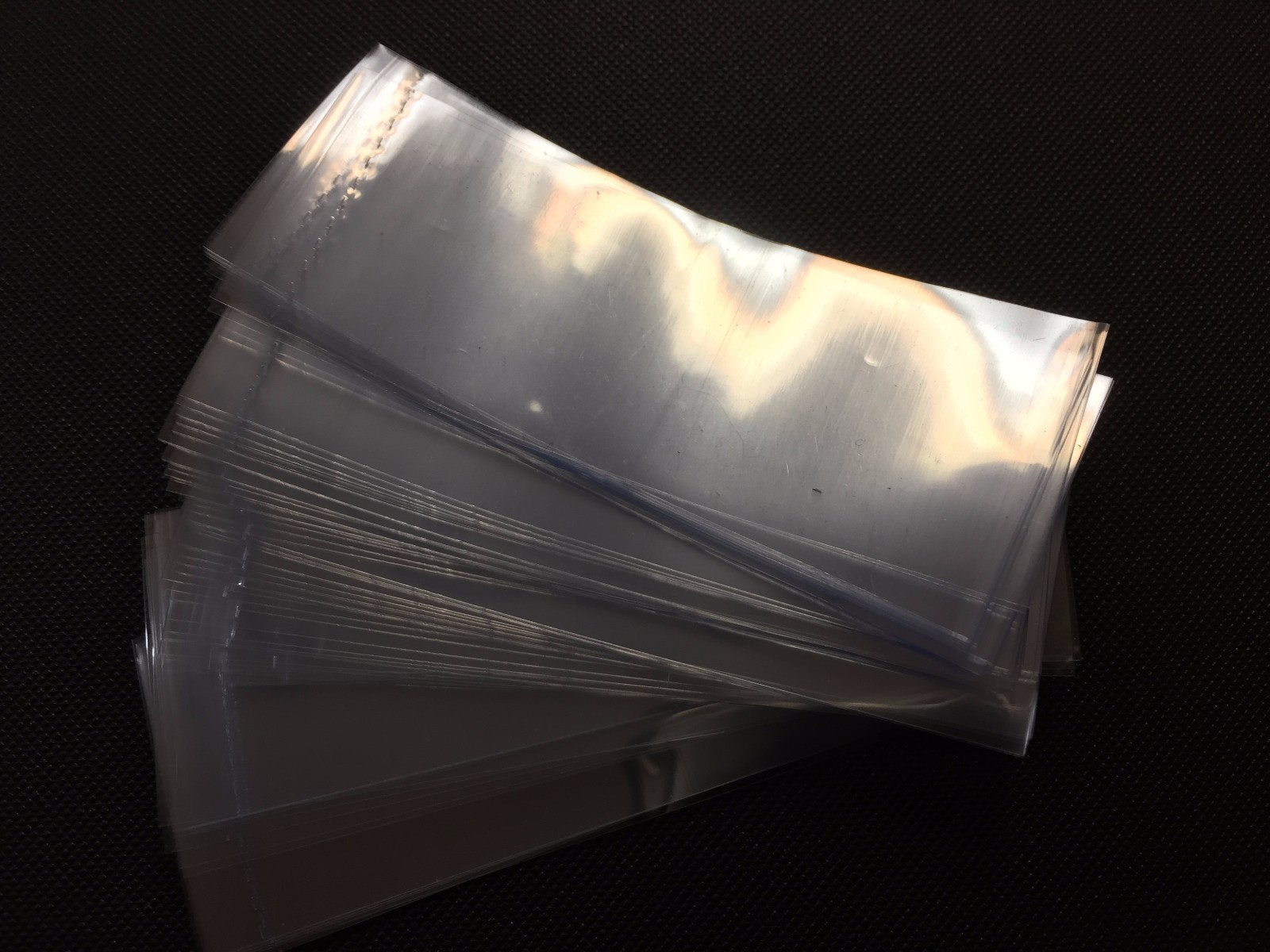 100 Qty 75mm x 28mm Heat Shrink Band Perforated Boston Round Bottle Tamper Seal