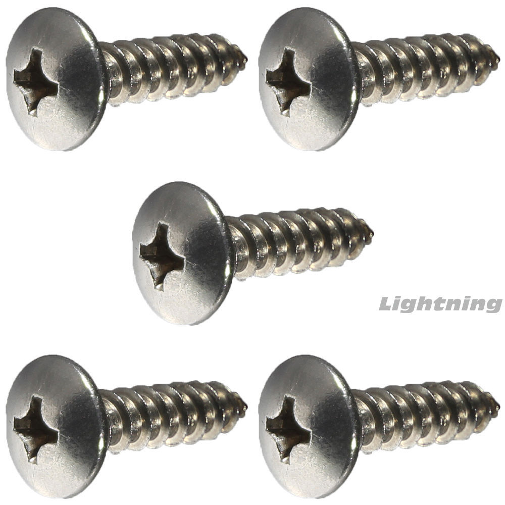 Stainless Steel Phillips Drive Sheet Metal Tapping Screws Grade 18-8 Qty 50 pc