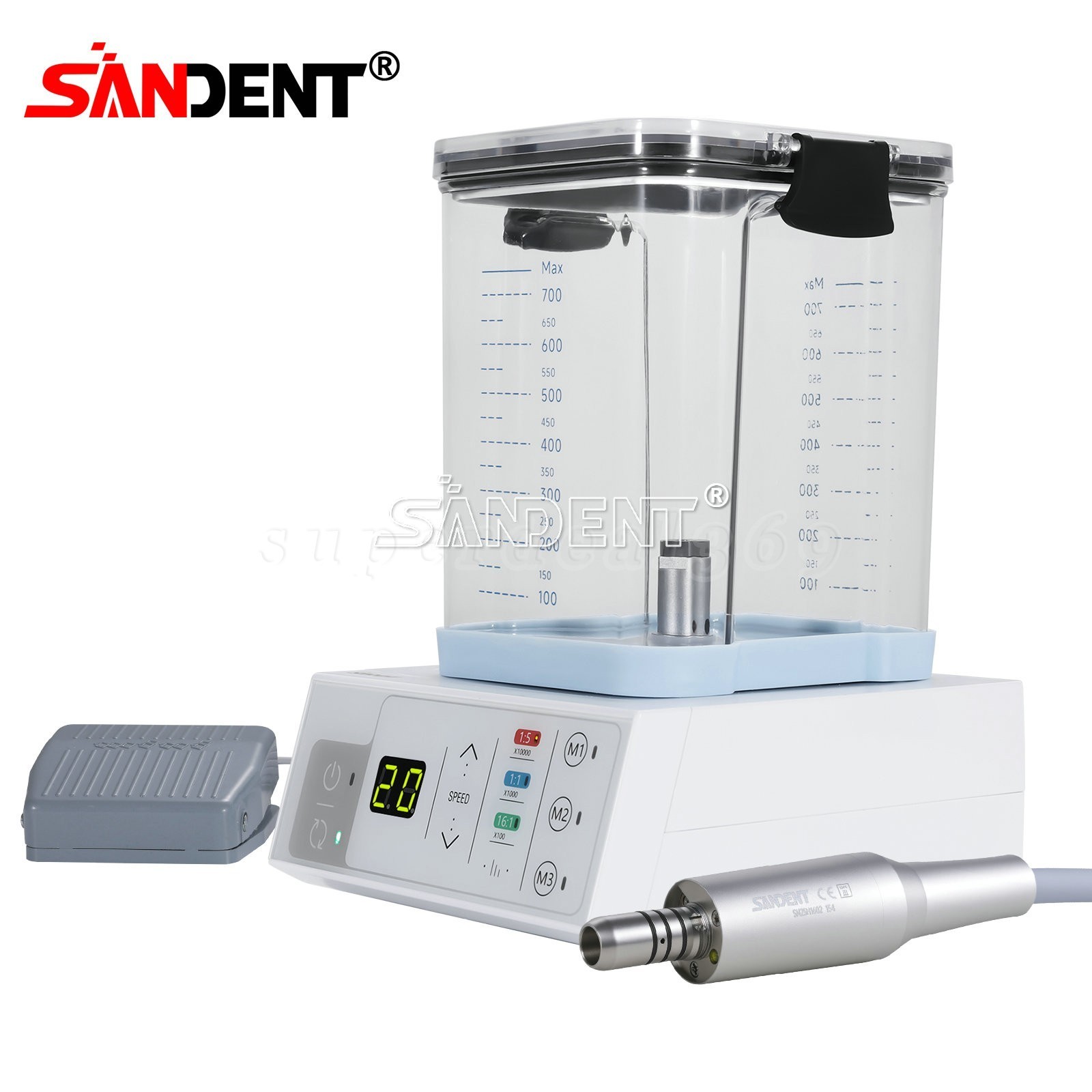 Dental Brushless LED Electric Micro Motor For Practice/1:5 Increasing Handpiece