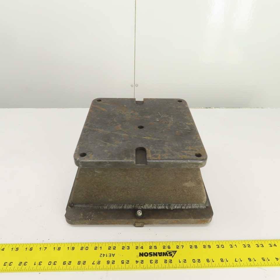 12″ x 10″ Steel Riser Block Setup Fixture 5/8″ Thick 6-5/8″ H