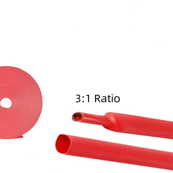 10ft 3:1 Ratio Heat Shrink Tubing Dual Wall Adhesive Glue Lined Φ1/4″ (6.4mm) US