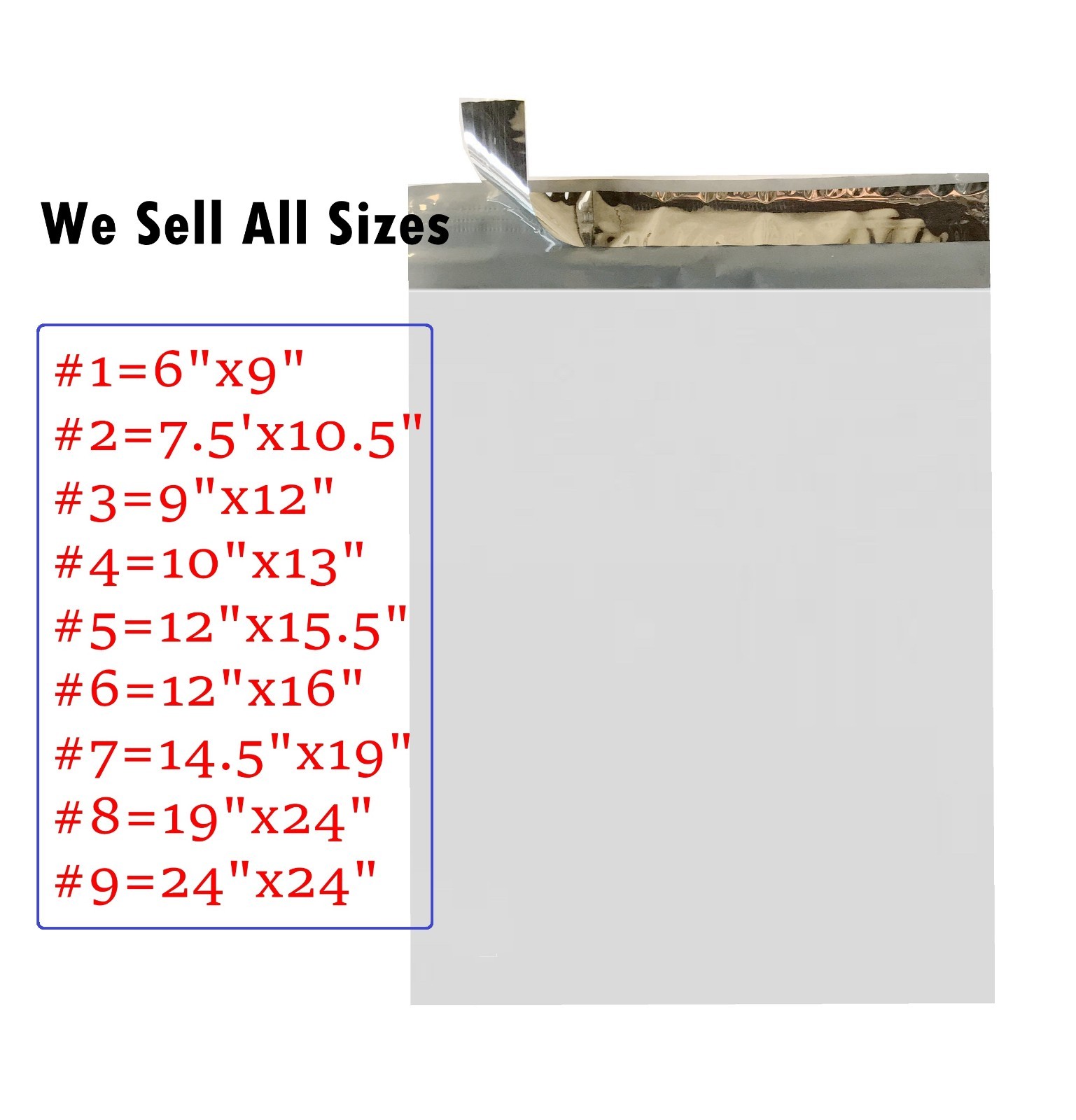 200 7.5×10.5 Poly Mailers Bags Plastic Shipping Envelopes Self Seal 7.5″ x 10.5″