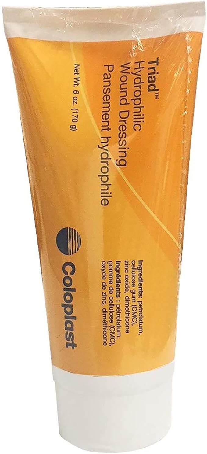 Coloplast Triad Hydrophilic Wound Dressing Paste #1967 6 oz NEW + SEALED