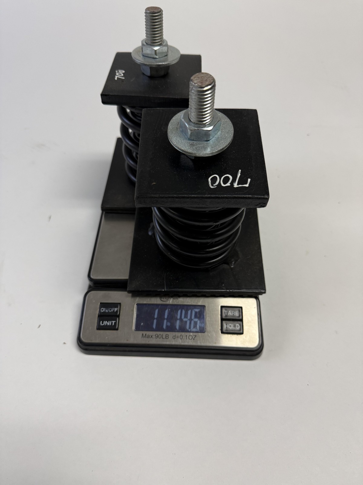 Spring Vibration Isolator Mounts 700 Lb Capacity Machine Foot Pads Pair