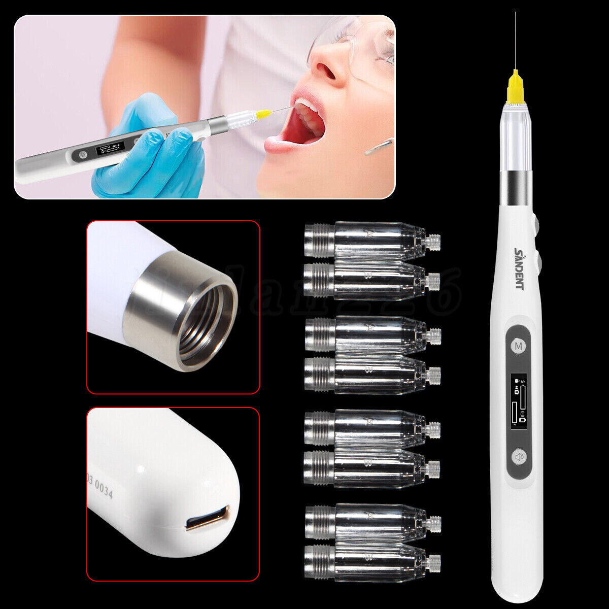 Dental Painless Oral Electronic Anesthesia Delivery Device Pen