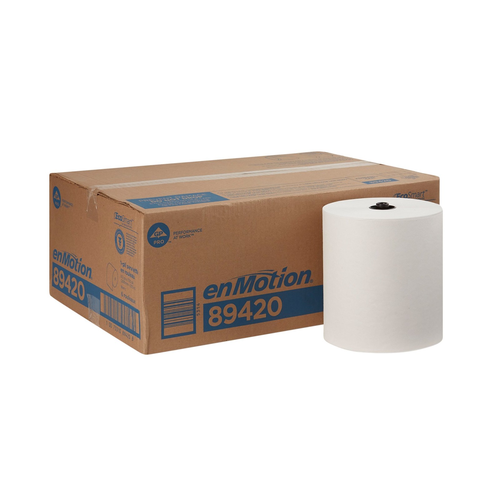 enMotion Touchless High Capacity Paper Towel Roll 8.2″ x 700′ White – 6 Rolls