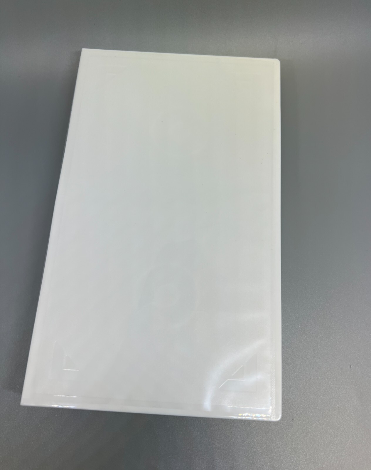 5 PCS WHITE VHS CASE VIDEO BOX LIBRARY CASE WITH HUB, FULL SLEEVE, PSV12HUB