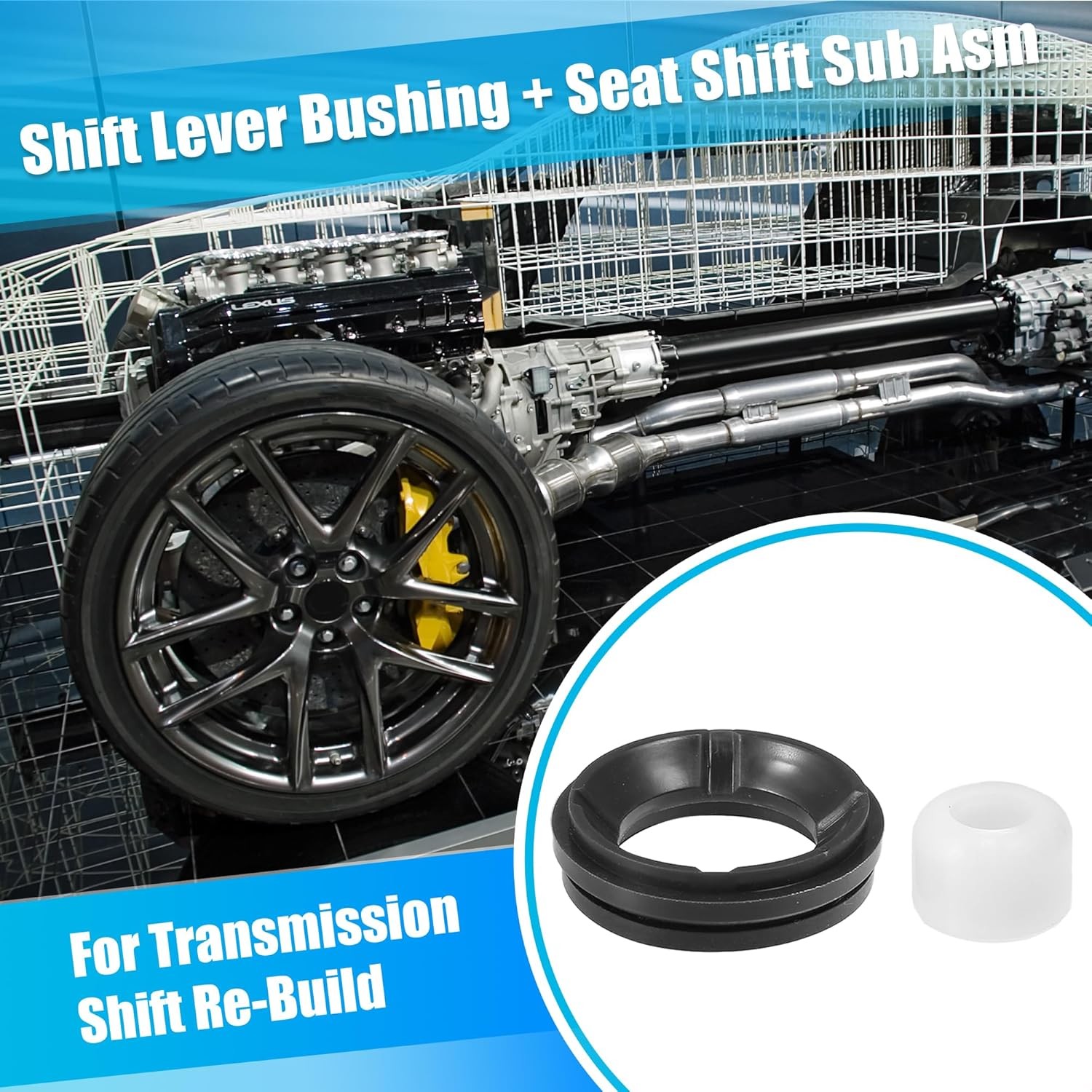 1 Set Manual Transmission Shift Lever Bushing for 4Runner 1984-2001 for Tacoma 1