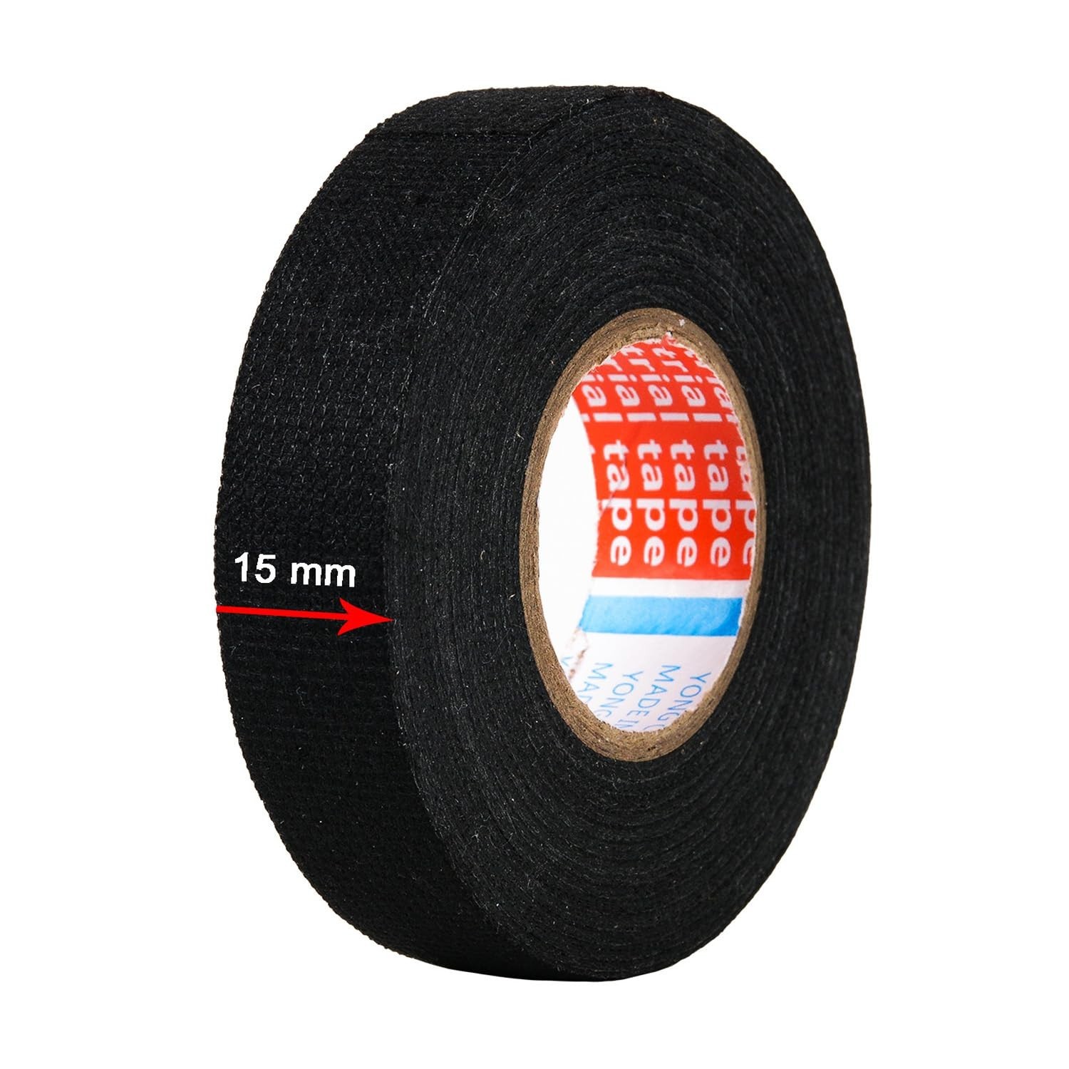 2 Rolls 50Ft Black Wire Harness Cloth Tape Noise Dampening Heat Resistant NEW***