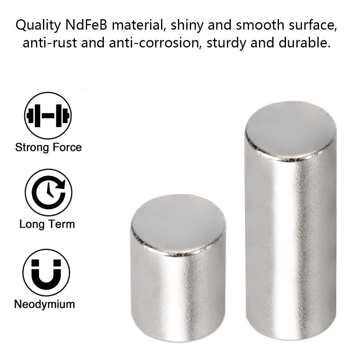 Lot 10-50 Pcs Round Disc Block Magnets Cylinder Rare Earth Neodymium Magnet N52