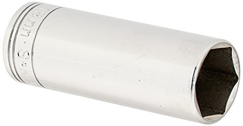 SK Tools 8418 3/8 in. Drive 6-Point Metric Extra Deep Chrome Socket – 18 mm