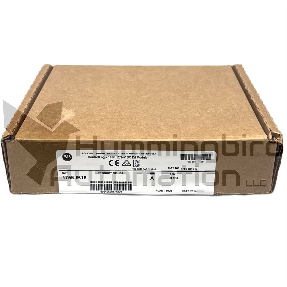 Allen Bradley 1756-IB16 /A ControlLogix 24VDC Input Surplus OPEN BOX *US SELLER*