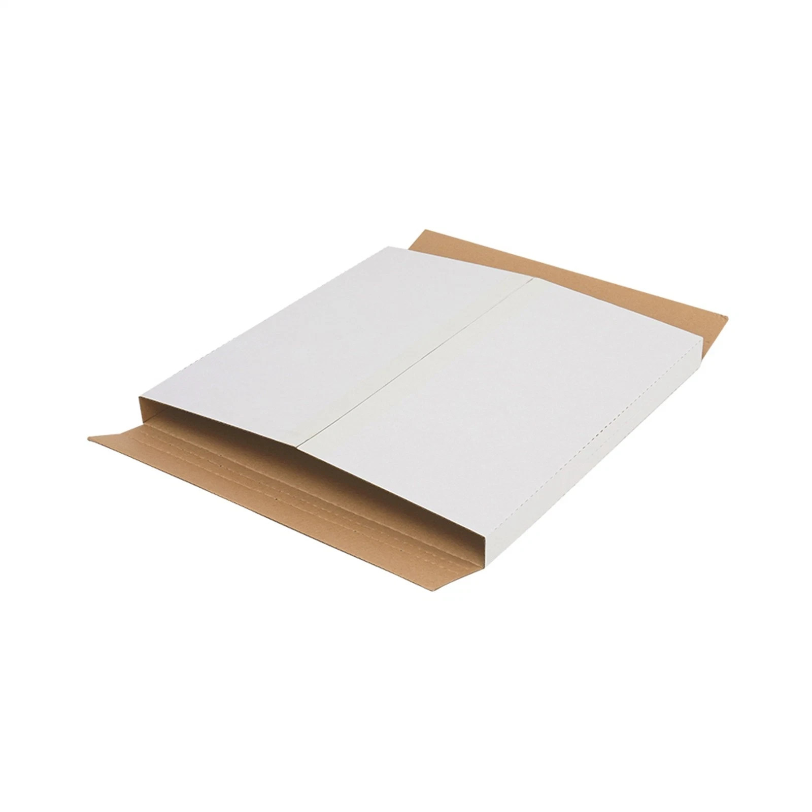 100 Pack Vinyl Record Mailers 12.5″ x 12.5″ x 1″ White Vinyl Record Shipping Box