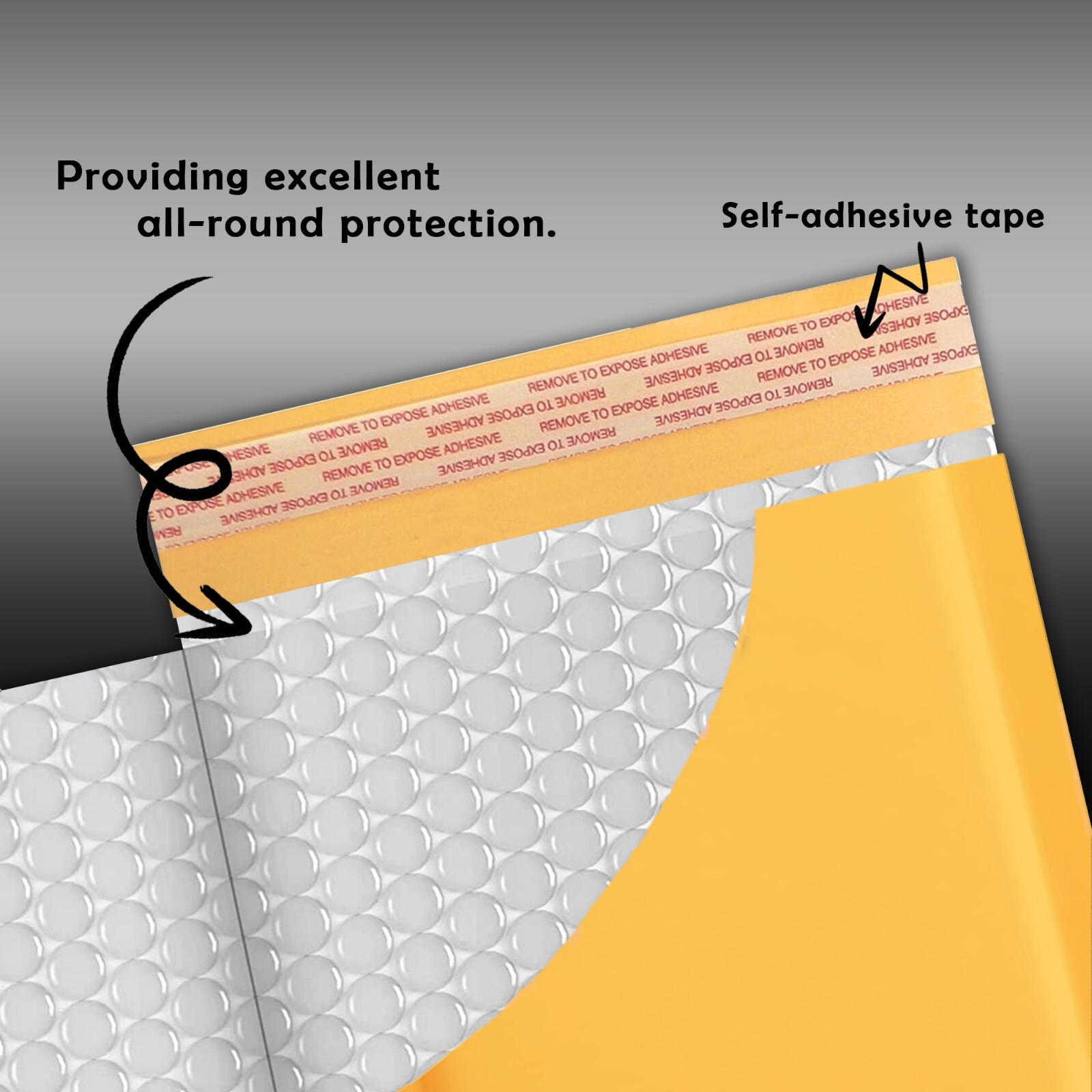 Yens® 250 #0 Kraft Bubble Padded Envelopes Mailers 6×9
