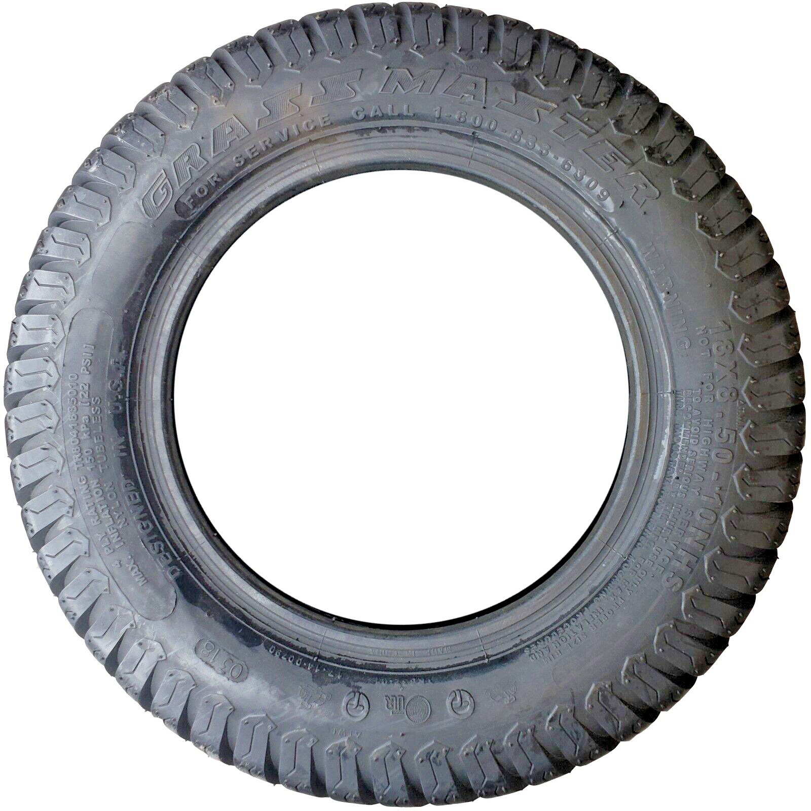 2PK 18×8.50-10 18×850-10 18/8.50-10 18/850-10 TIRES some Dixie Chopper Kubota