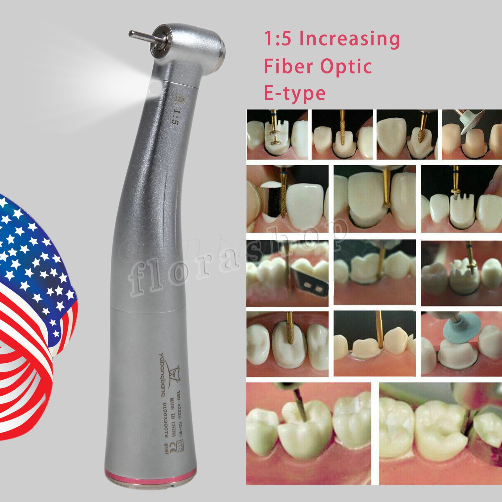 KAVO Style LUX 25 L High-Speed Handpiece 1：5 LED Contra Angle