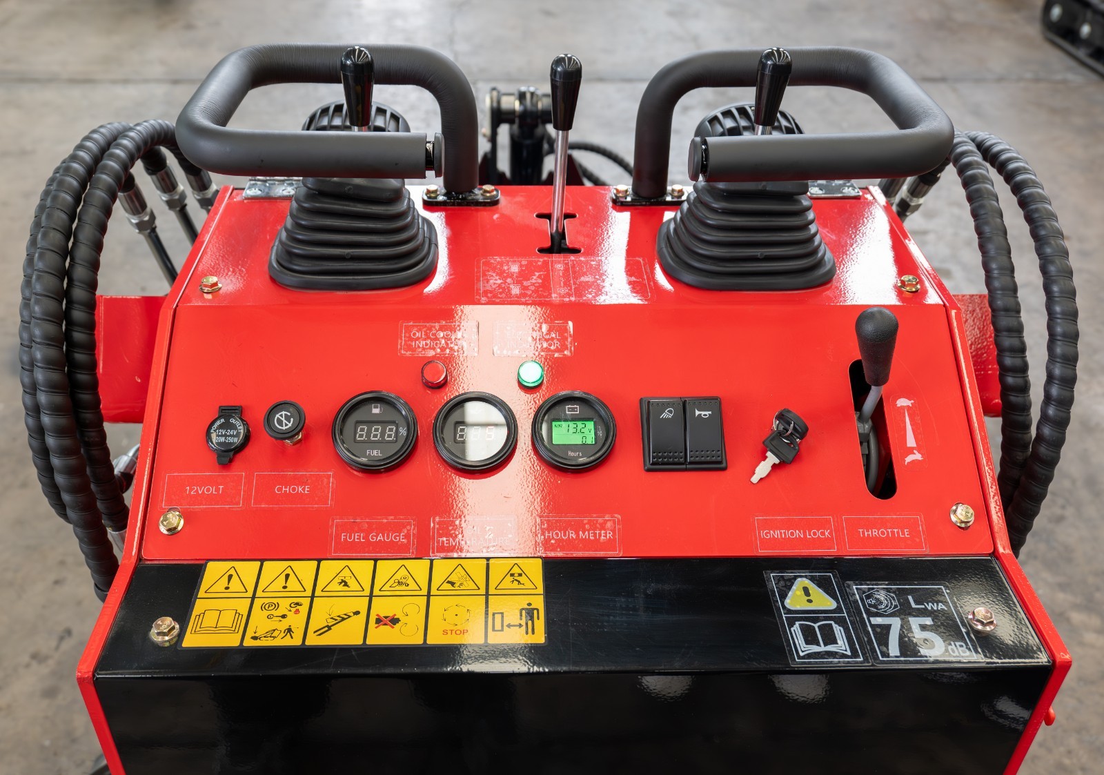 870kg Mini Skid Steer Loader MS380 23HP Dual Pump Wheeled Skid Steer Free Ship