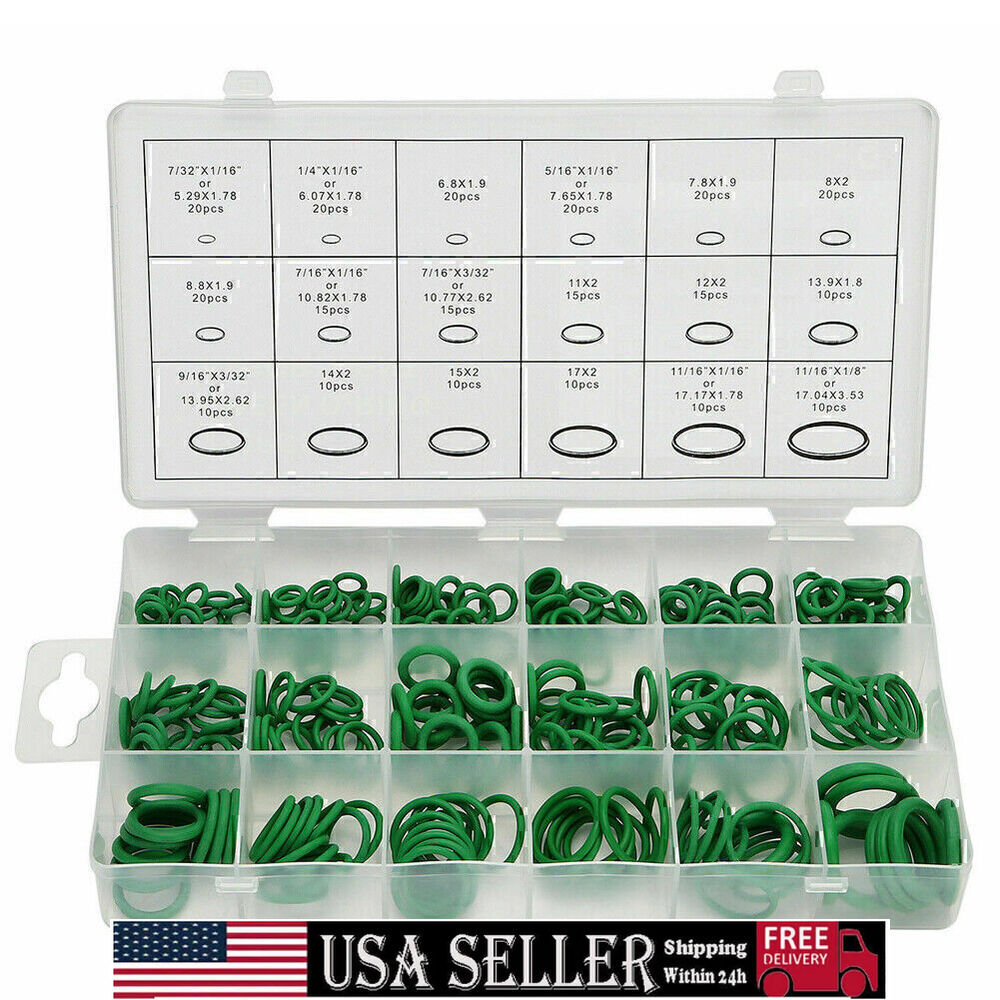 270 Hydraulic O-Ring Set HNBR A/C Assortment Kit Oil Proof Plumbing Air Gas