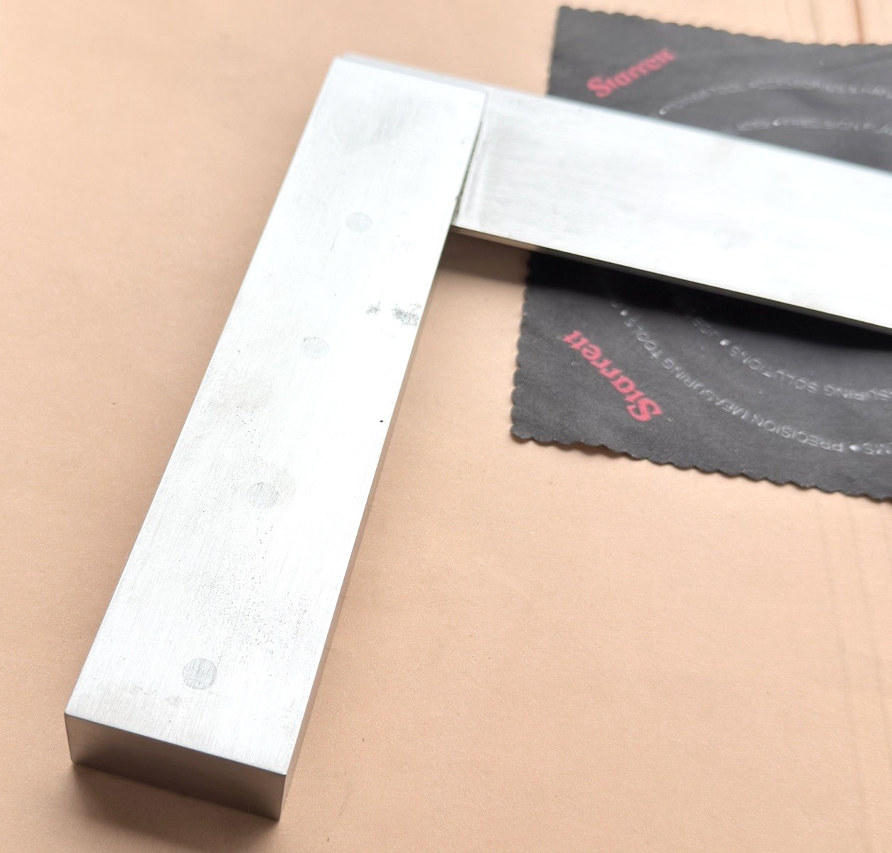 STARRETT No. 20-12 12” Master Precision Square W/Straight Edges. “USA Made”