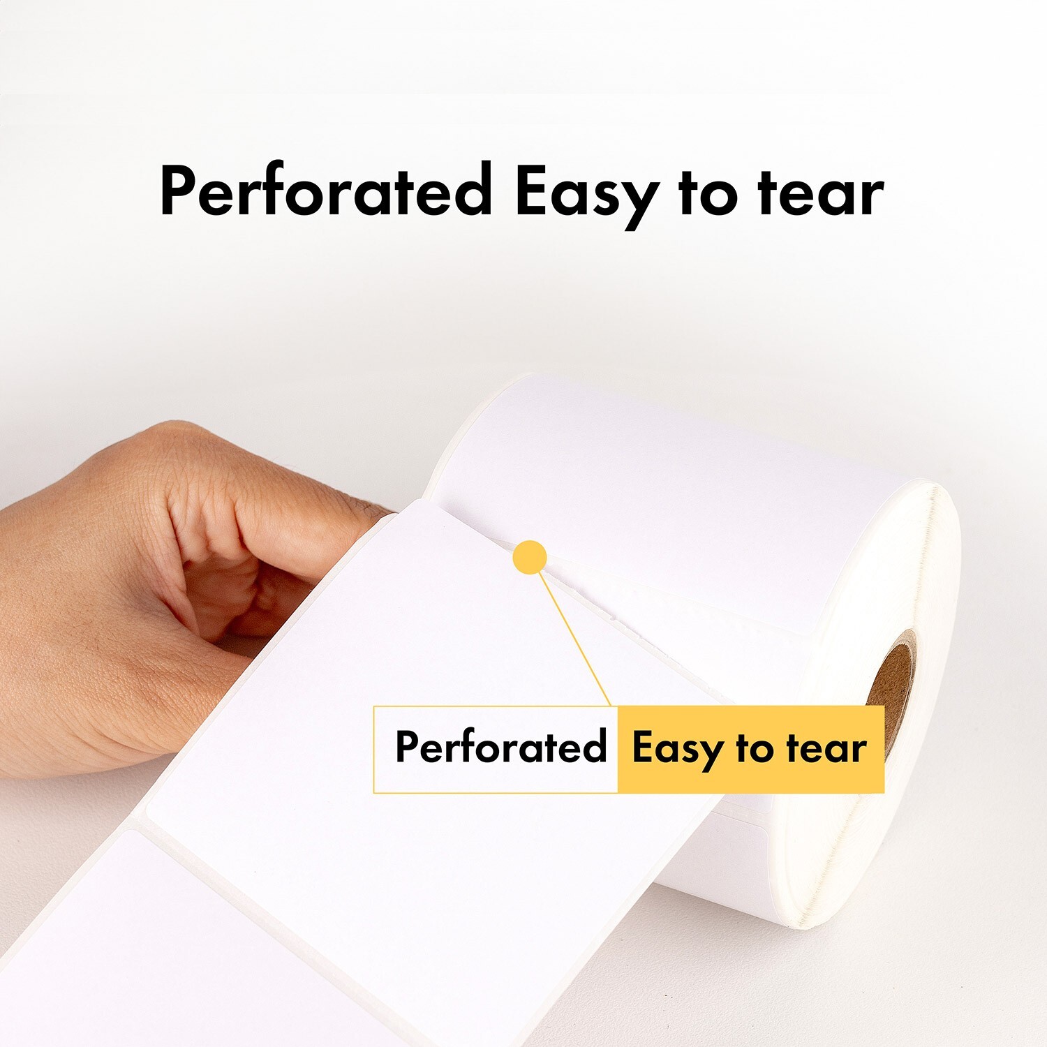 ZEBRA / ELTRON 1×1 (1″ x 1″) SQUARE Direct Thermal Labels – (1) Roll of 1380