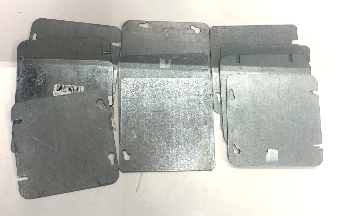 BACKING TO ELECTRICAL BOXES VARIOUS SIZES LOT OF 21* SIZES IN DESCRIPTION