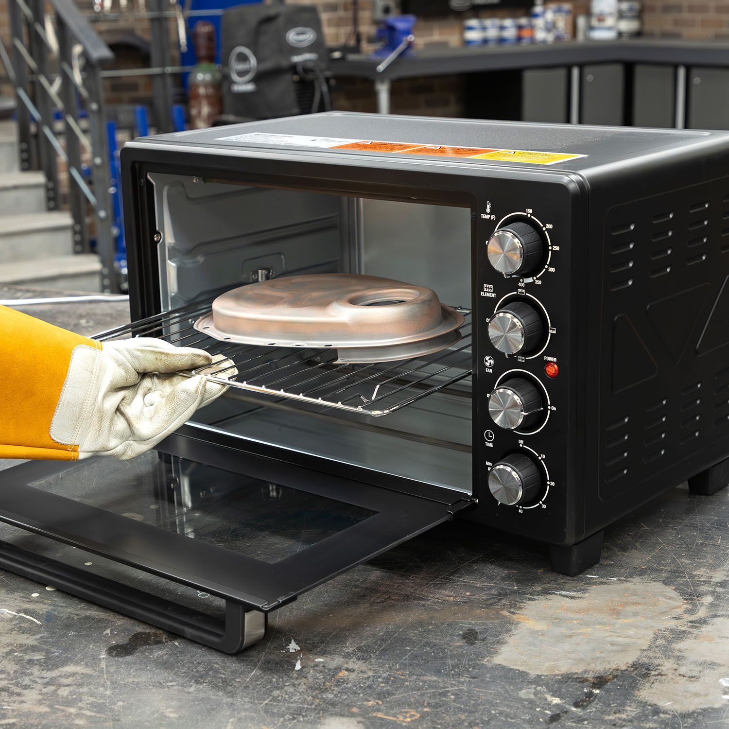 Eastwood HotCoat PCS-250 Powder Coating Gun, Benchtop Oven & Booth Kit