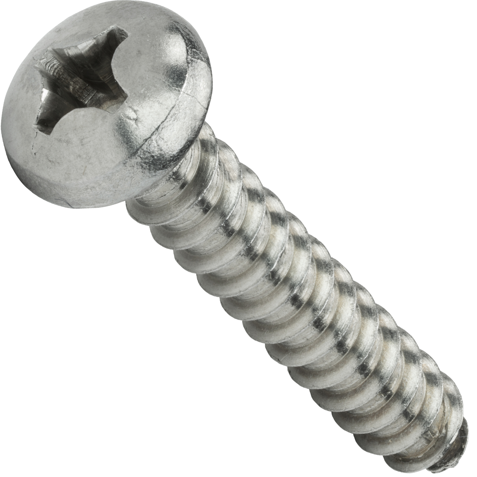 #4 Phillips Pan Head Sheet Metal Screws Self Tapping Stainless Steel All Lengths