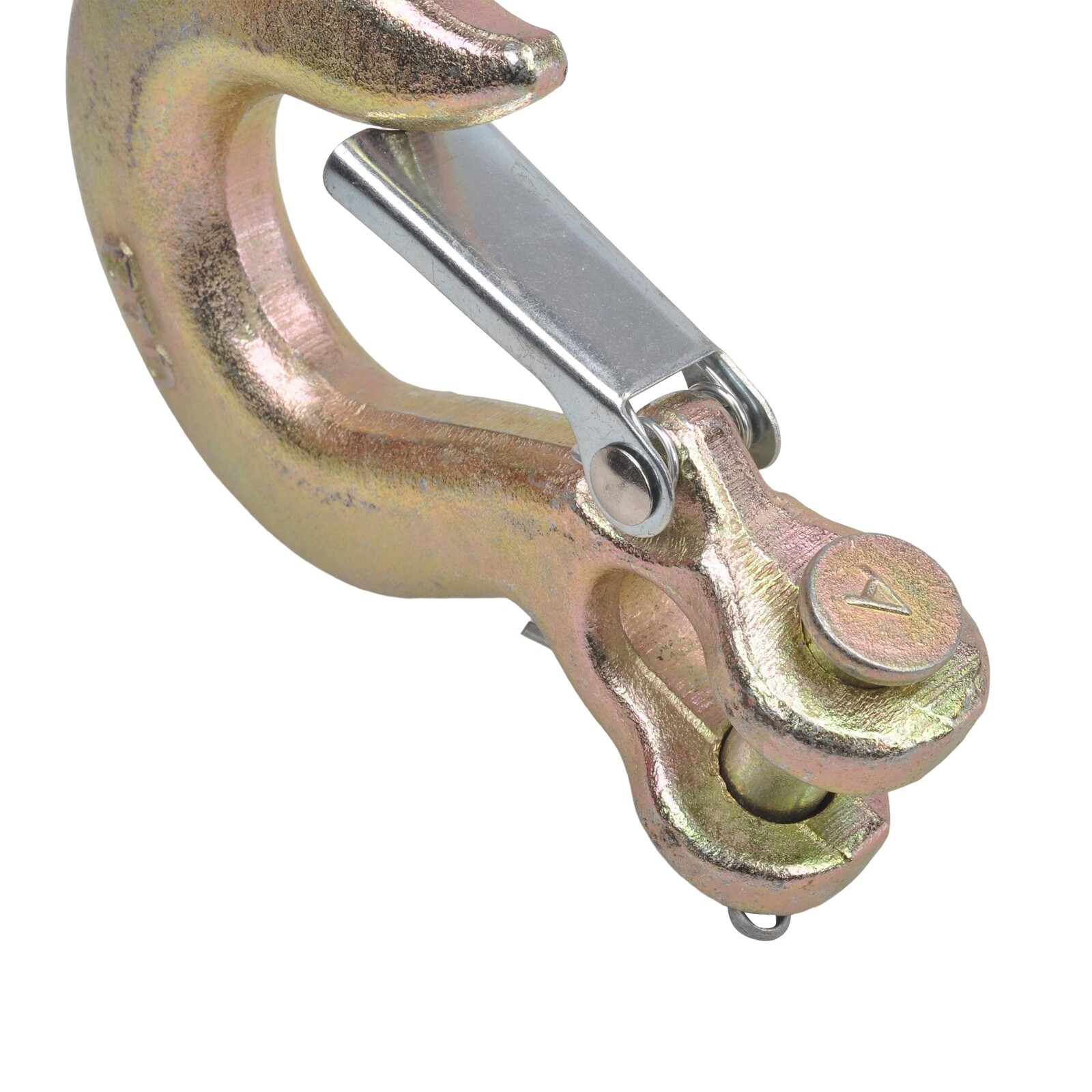 4PCS 3/8″ Grade 70 Heavy Duty Forged Steel Clevis Slip Hook With Safety Latch