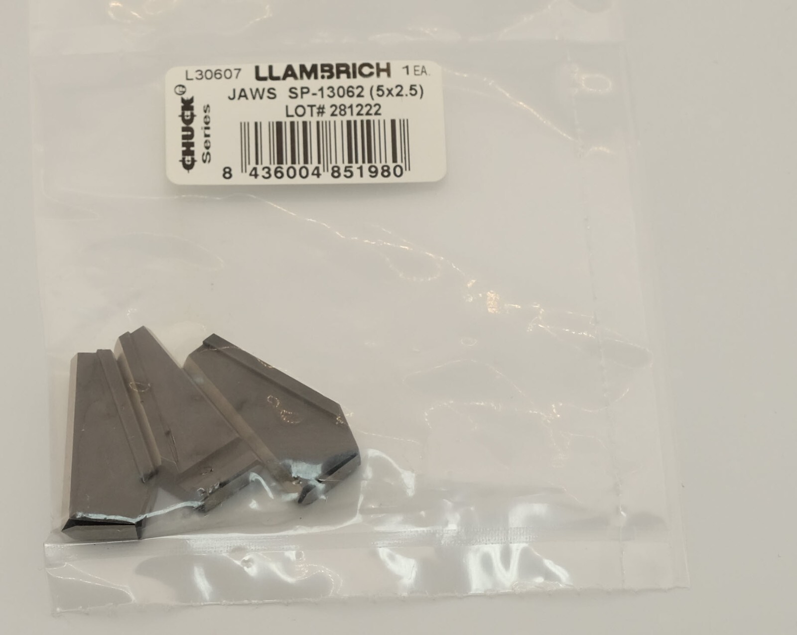 Llambrich Spare Part Jaws 130 JKP, JKT, JK-Solid&HEXA