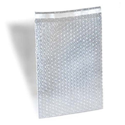 100 – 6×8.5 Bubble Out Pouches Bags Wrap Cushioning Self Seal Clear 6″ x 8.5″