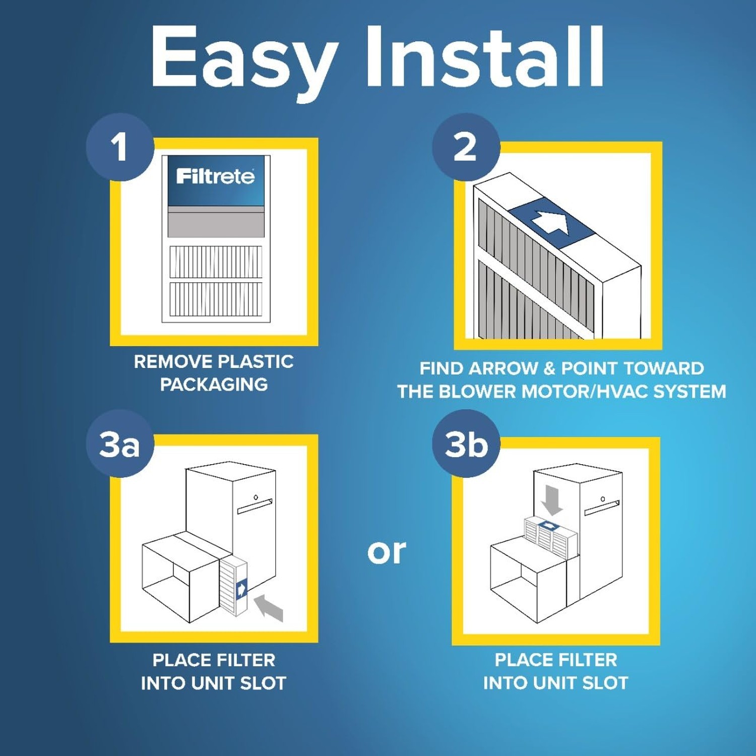 Filtrete 20x25x4 Air Filter MERV 11, MPR 1000 Micro Allergen Defense 2-Pack, …
