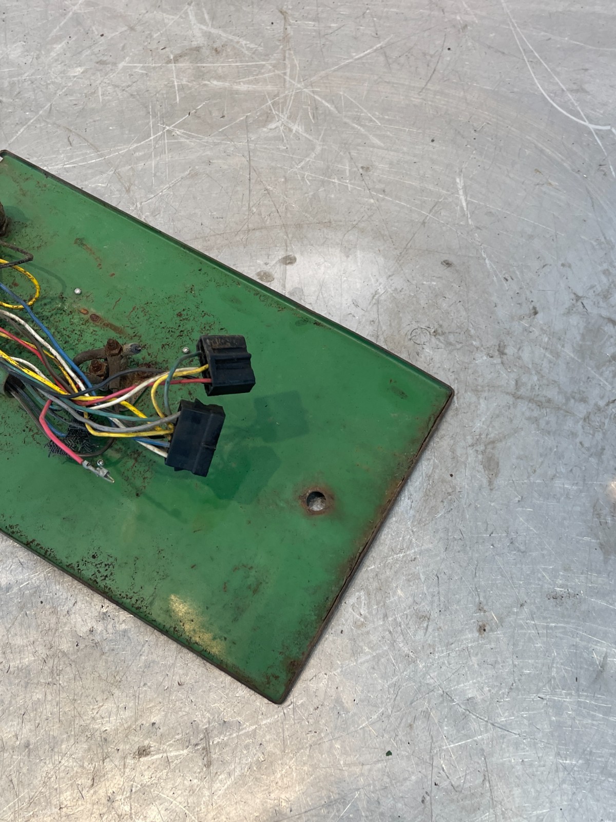 1967 John Deere 4020 Tractor Lower Dash Key Switch Panel