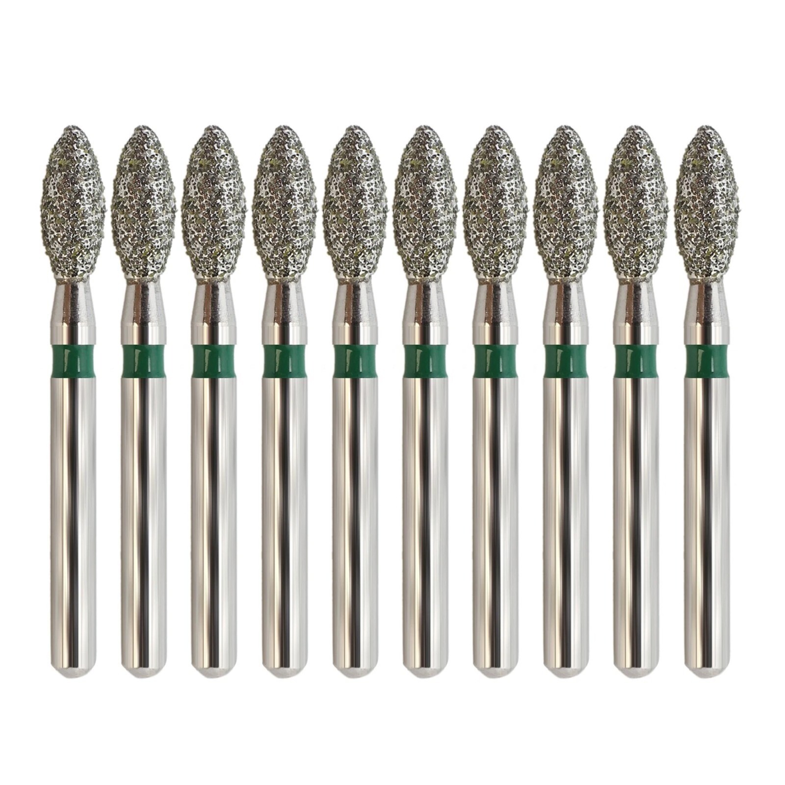 Dental Diamond Burs Egg Football FG 368/023C 368/023F High Speed Friction Grip
