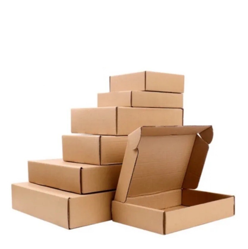 Multiuse Cardboard Box 17 x 15 x 3″ Laptop, Literature Mailers, 5 Per Bundle