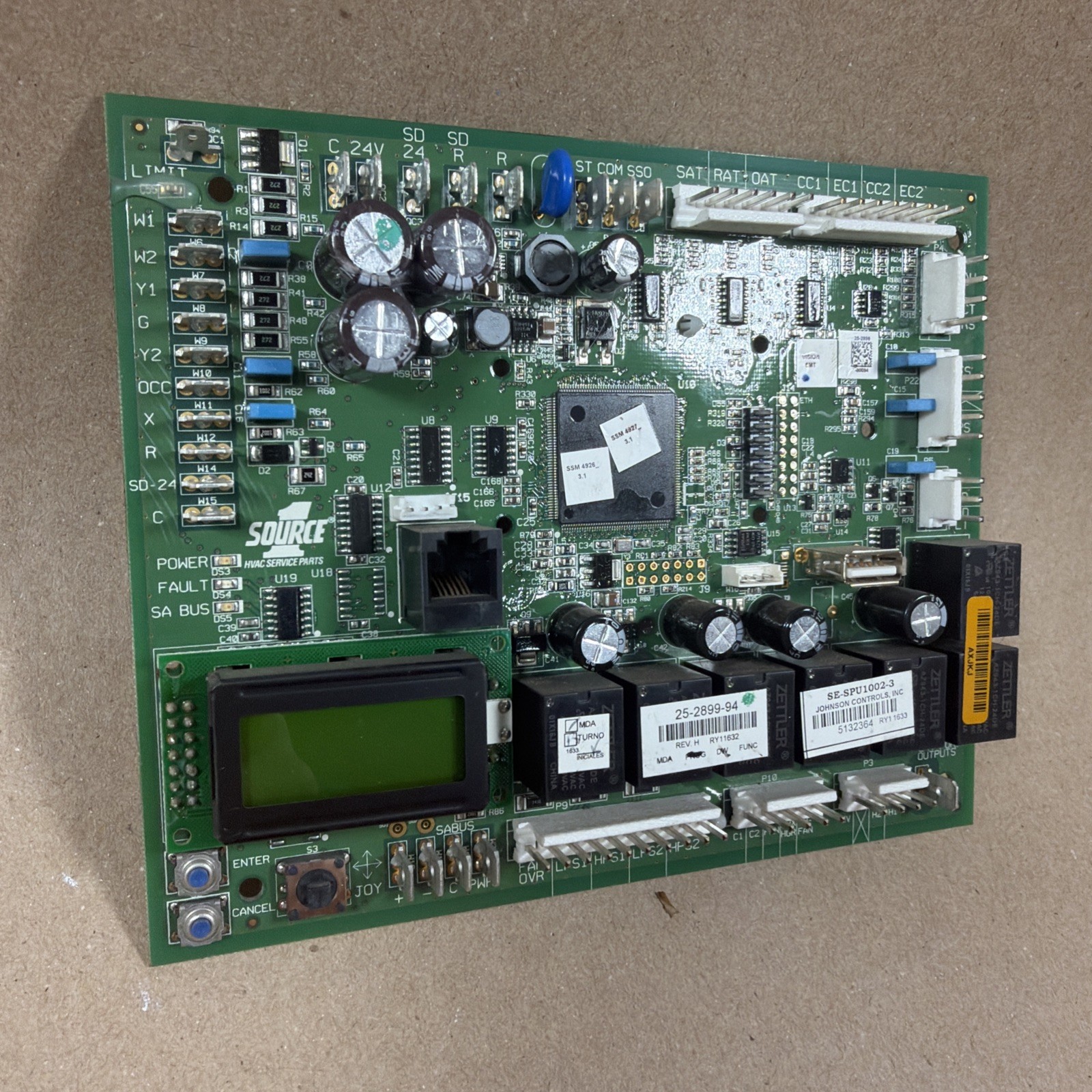 TESTED🔥 25-2899-94 SE-SPU1002-4 Control board York Roof Top Unit.