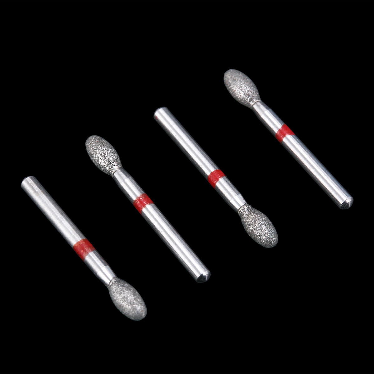 Dental Fine Grit Diamond Burs 379-023F/368-023F Egg Football Shape for Cutting