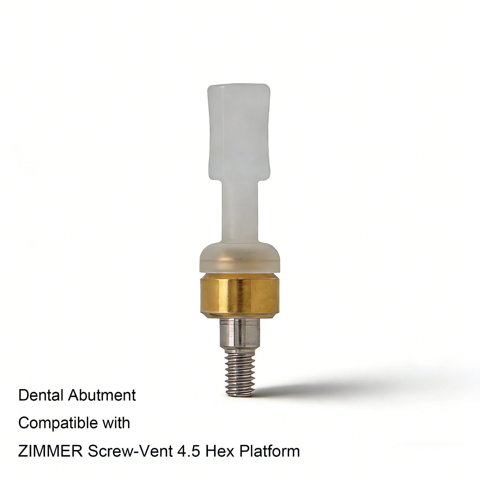 Zest Locator attachment system Zimmer TSV 4.5mm platform Internal hex connection