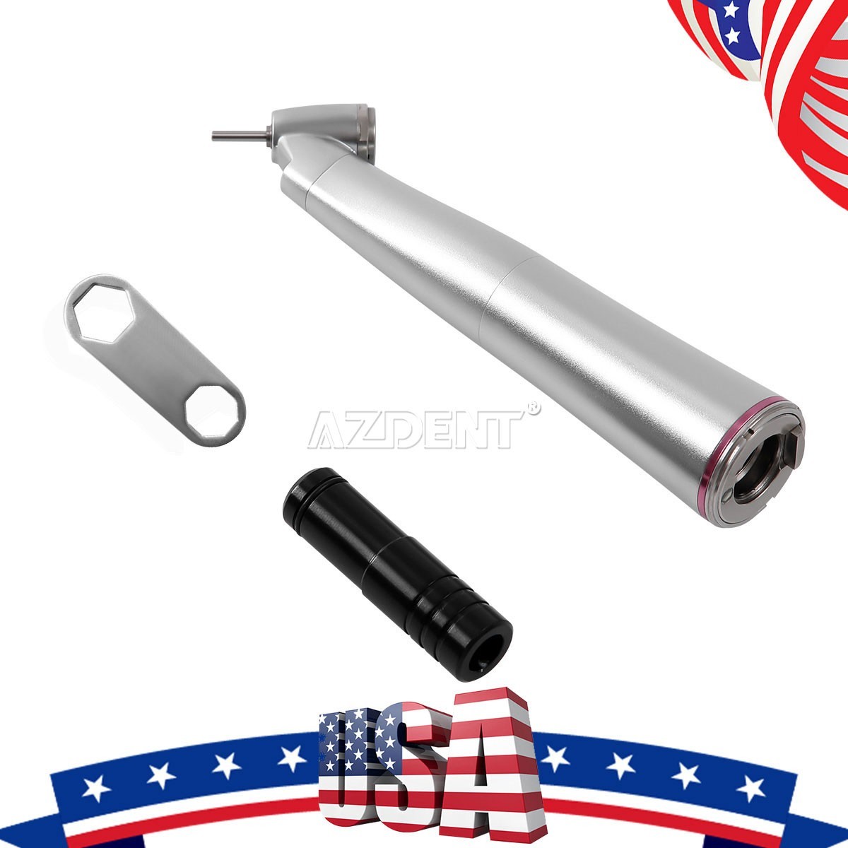 AZDENT Dental LED Electric Micro Motor / LED 1:1 1:5 1:4.2 Increasing Handpiece