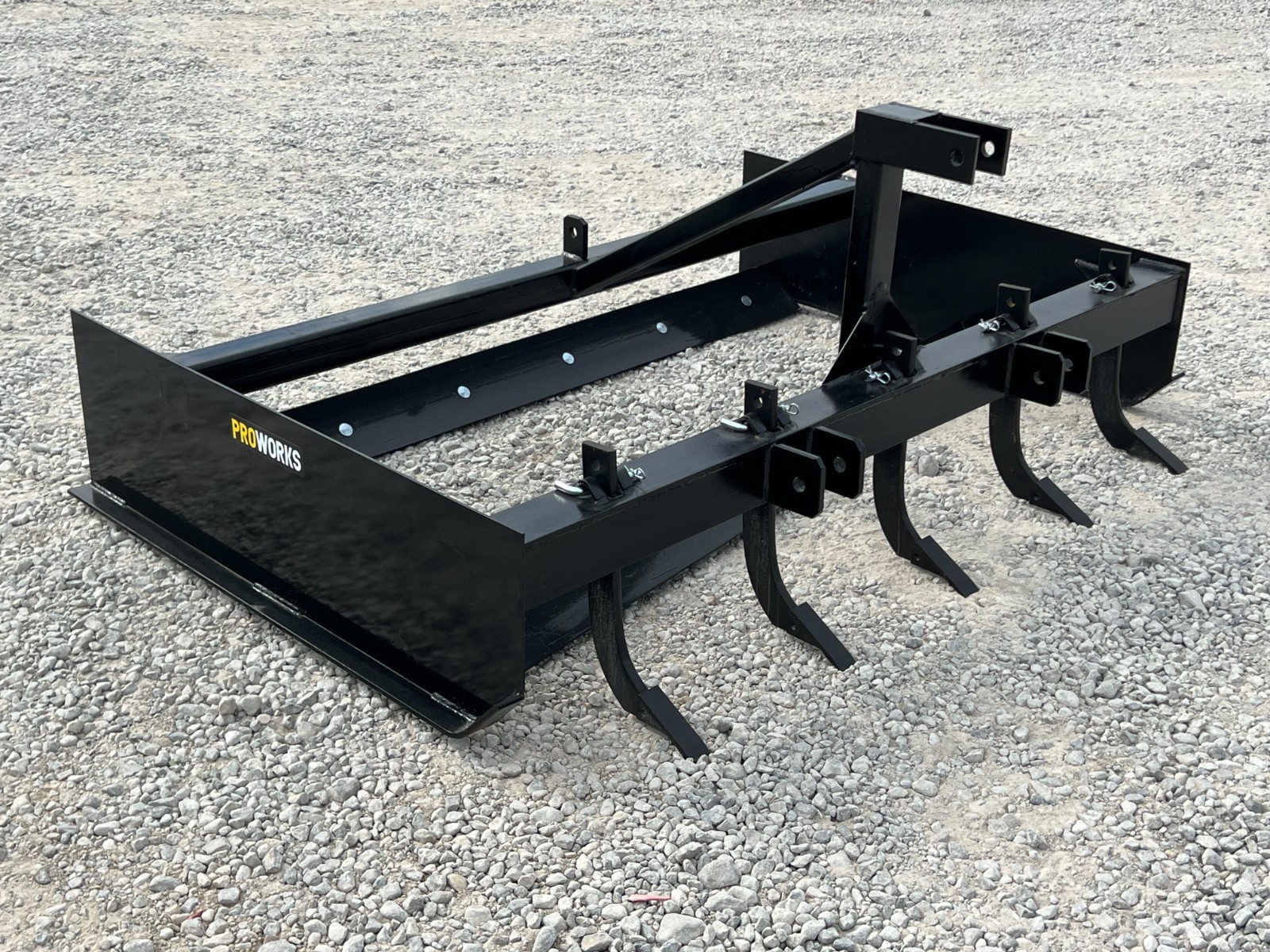 PROWORKS 72″ 6 FT 3 Point Land Leveler Plane Grader Implement Cat 1 Tractors USA