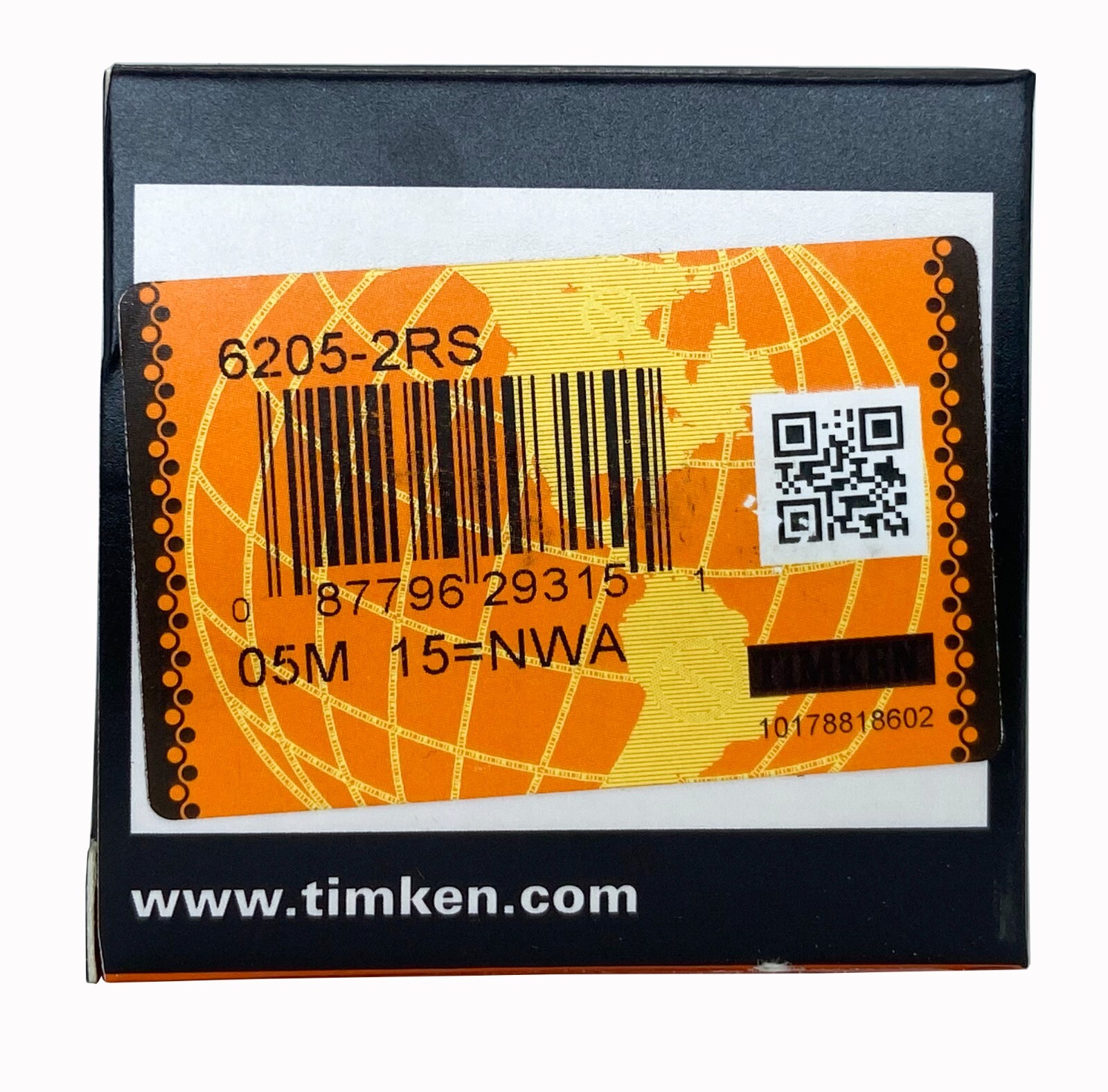10PACK TIMKEN 6205-2RS 25X52X15MM Double Rubber Seal Bearings USA Brand