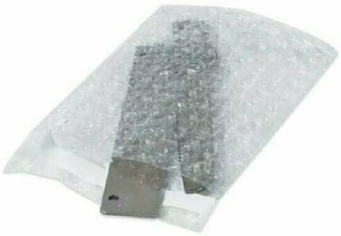50 – 6×8.5 Bubble Out Pouches Bags Wrap Cushioning Self Seal Clear 6″ x 8.5″